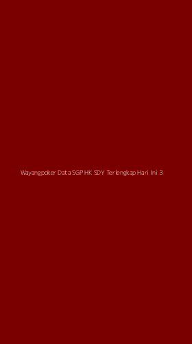 Tampilan Antarmuka Aplikasi Wayangpoker Data Sgp Hk Sdy Terlengkap Hari Ini - 3
