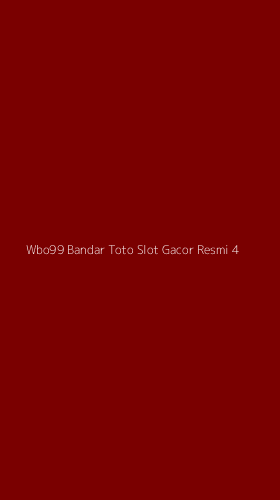 Tampilan Antarmuka Aplikasi Wbo99 Bandar Toto Slot Gacor Resmi - 4