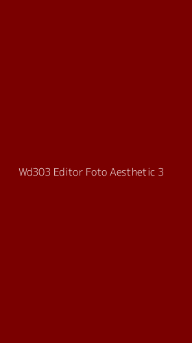 Tampilan Antarmuka Aplikasi Wd303 Editor Foto Aesthetic - 3