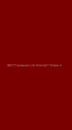 Tampilan Antarmuka Aplikasi Wd777 Kumpulan Link Alternatif Terbaru - 4