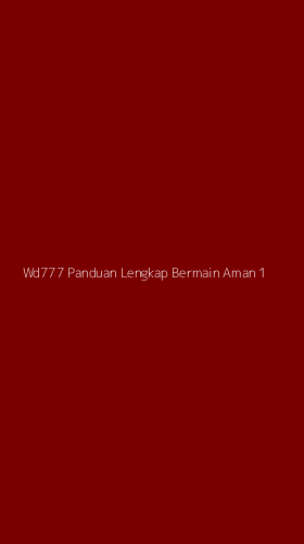 Tampilan Antarmuka Aplikasi Wd777 Panduan Lengkap Bermain Aman - 1