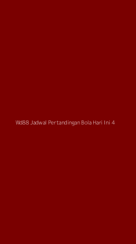 Tampilan Antarmuka Aplikasi Wd88 Jadwal Pertandingan Bola Hari Ini - 4