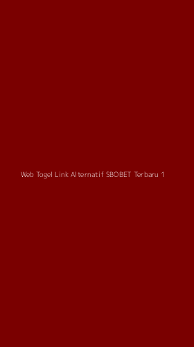 Tampilan Antarmuka Aplikasi Web Togel Link Alternatif Sbobet Terbaru - 1