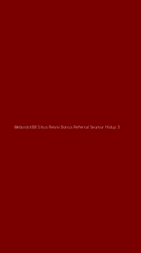 Tampilan Antarmuka Aplikasi Weboslot88 Situs Resmi Bonus Referral Seumur Hidup - 3