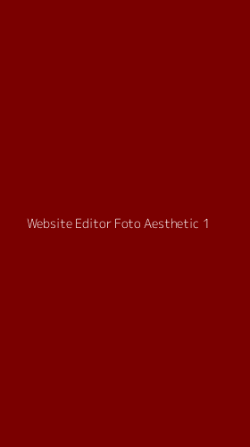 Tampilan Antarmuka Aplikasi Website Editor Foto Aesthetic - 1