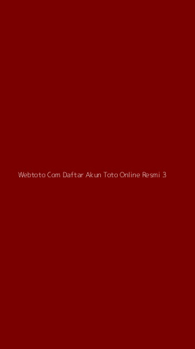 Tampilan Antarmuka Aplikasi Webtoto Com Daftar Akun Toto Online Resmi - 3