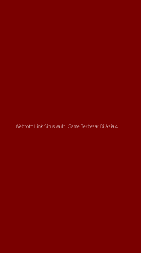 Tampilan Antarmuka Aplikasi Webtoto Link Situs Multi Game Terbesar Di Asia - 4