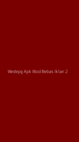 Tampilan Antarmuka Aplikasi Wedepg Apk Mod Bebas Iklan - 2