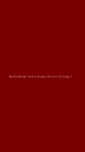 Tampilan Antarmuka Aplikasi Wen4d Bandar Online Dengan Winrate Tertinggi - 1