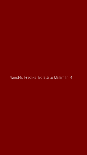 Tampilan Antarmuka Aplikasi Wend4d Prediksi Bola Jitu Malam Ini - 4