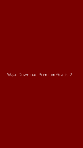 Tampilan Antarmuka Aplikasi Wg4d Download Premium Gratis - 2