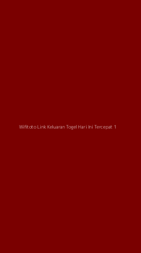 Tampilan Antarmuka Aplikasi Wifitoto Link Keluaran Togel Hari Ini Tercepat - 1