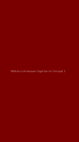 Tampilan Antarmuka Aplikasi Wifitoto Link Keluaran Togel Hari Ini Tercepat - 3