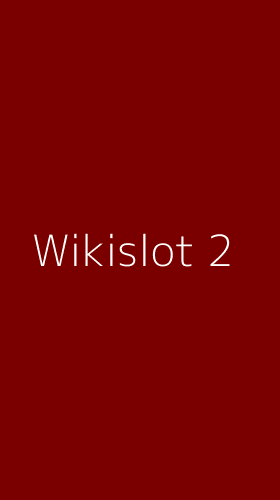 Tampilan Antarmuka Aplikasi Wikislot - 2