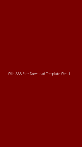 Tampilan Antarmuka Aplikasi Wild 888 Slot Download Template Web - 1