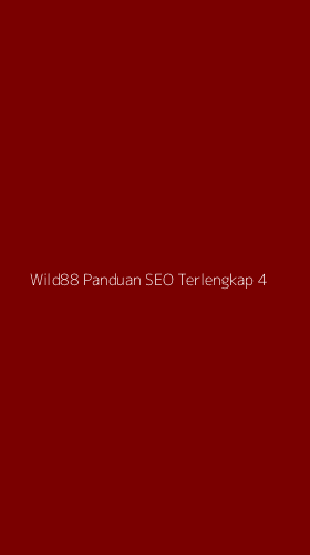Tampilan Antarmuka Aplikasi Wild88 Panduan Seo Terlengkap - 4
