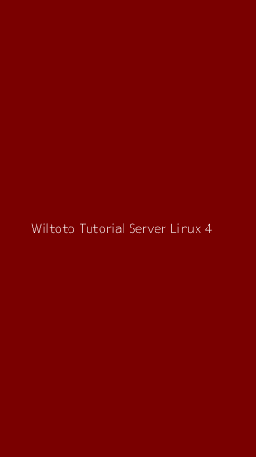 Tampilan Antarmuka Aplikasi Wiltoto Tutorial Server Linux - 4