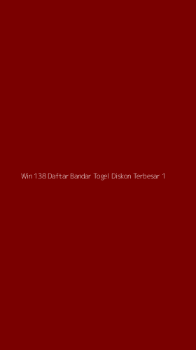 Tampilan Antarmuka Aplikasi Win 138 Daftar Bandar Togel Diskon Terbesar - 1