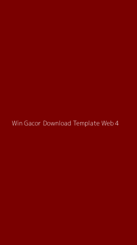Tampilan Antarmuka Aplikasi Win Gacor Download Template Web - 4