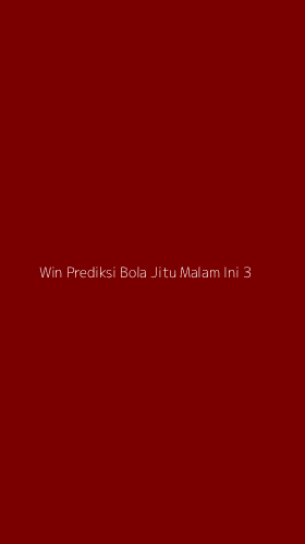 Tampilan Antarmuka Aplikasi Win Prediksi Bola Jitu Malam Ini - 3