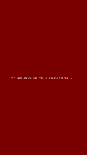 Tampilan Antarmuka Aplikasi Win Rajasloto Aplikasi Mobile Responsif Terbaik - 3