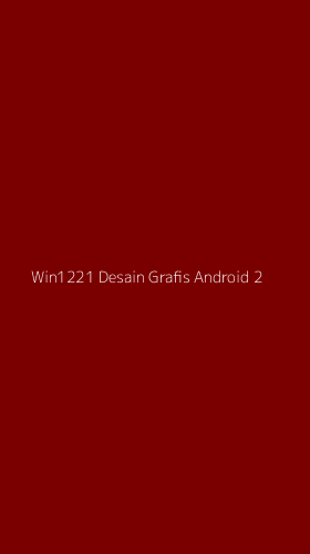 Tampilan Antarmuka Aplikasi Win1221 Desain Grafis Android - 2