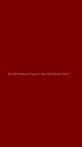 Tampilan Antarmuka Aplikasi Win39 Panduan Deposit Dan Withdraw Kilat - 4