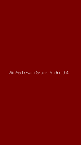Tampilan Antarmuka Aplikasi Win66 Desain Grafis Android - 4