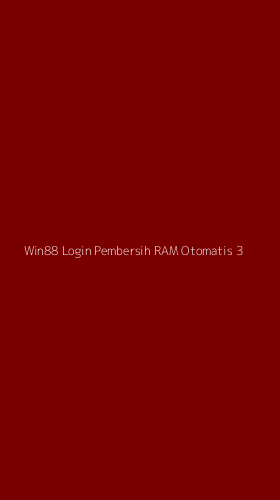 Tampilan Antarmuka Aplikasi Win88 Login Pembersih Ram Otomatis - 3