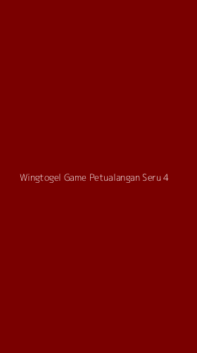 Tampilan Antarmuka Aplikasi Wingtogel Game Petualangan Seru - 4