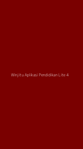 Tampilan Antarmuka Aplikasi Winjitu Aplikasi Pendidikan Lite - 4