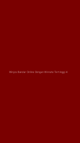 Tampilan Antarmuka Aplikasi Winjos Bandar Online Dengan Winrate Tertinggi - 4