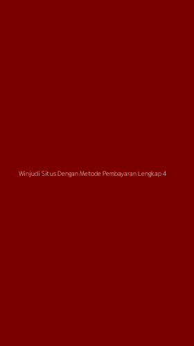 Tampilan Antarmuka Aplikasi Winjudi Situs Dengan Metode Pembayaran Lengkap - 4