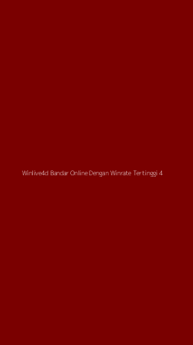 Tampilan Antarmuka Aplikasi Winlive4d Bandar Online Dengan Winrate Tertinggi - 4