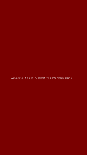 Tampilan Antarmuka Aplikasi Winlive4d Rtp Link Alternatif Resmi Anti Blokir - 3