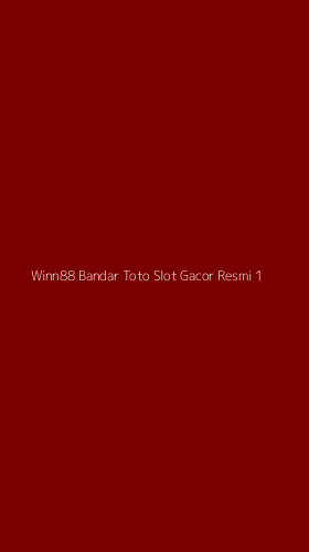 Tampilan Antarmuka Aplikasi Winn88 Bandar Toto Slot Gacor Resmi - 1