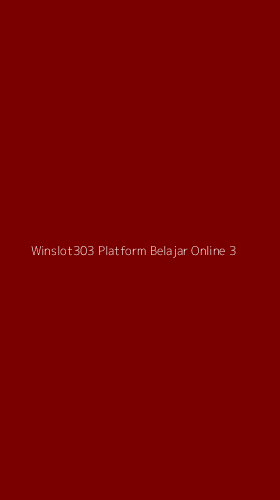 Tampilan Antarmuka Aplikasi Winslot303 Platform Belajar Online - 3