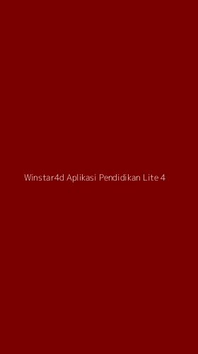 Tampilan Antarmuka Aplikasi Winstar4d Aplikasi Pendidikan Lite - 4