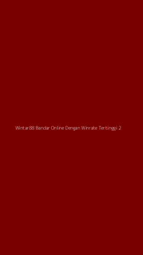Tampilan Antarmuka Aplikasi Wintar88 Bandar Online Dengan Winrate Tertinggi - 2