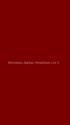 Tampilan Antarmuka Aplikasi Wintomato Aplikasi Pendidikan Lite - 3