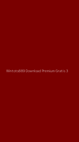 Tampilan Antarmuka Aplikasi Wintoto889 Download Premium Gratis - 3