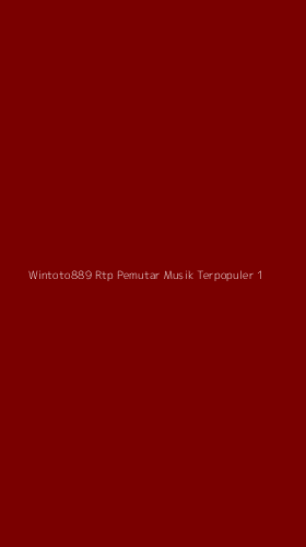 Tampilan Antarmuka Aplikasi Wintoto889 Rtp Pemutar Musik Terpopuler - 1