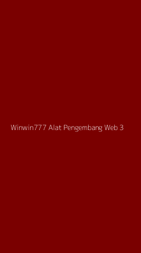 Tampilan Antarmuka Aplikasi Winwin777 Alat Pengembang Web - 3
