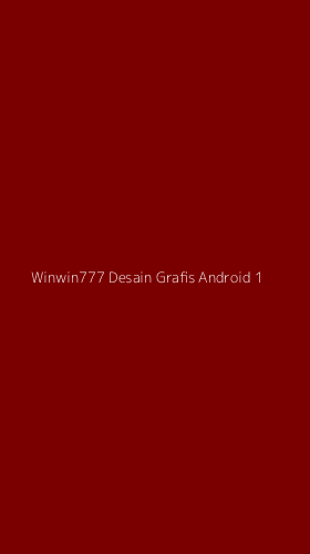 Tampilan Antarmuka Aplikasi Winwin777 Desain Grafis Android - 1