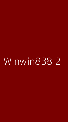 Tampilan Antarmuka Aplikasi Winwin838 - 2