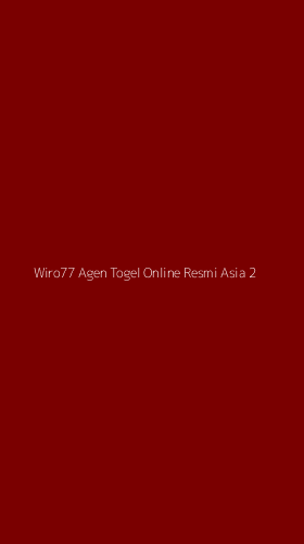 Tampilan Antarmuka Aplikasi Wiro77 Agen Togel Online Resmi Asia - 2