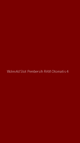 Tampilan Antarmuka Aplikasi Woles4d Slot Pembersih Ram Otomatis - 4