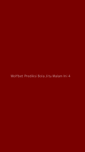 Tampilan Antarmuka Aplikasi Wolfbet Prediksi Bola Jitu Malam Ini - 4