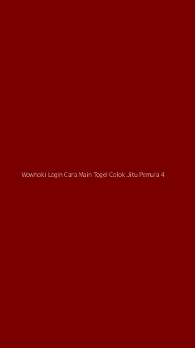 Tampilan Antarmuka Aplikasi Wowhoki Login Cara Main Togel Colok Jitu Pemula - 4