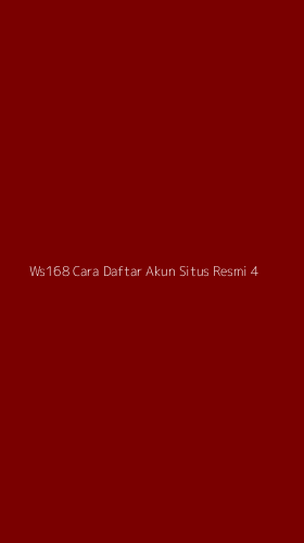Tampilan Antarmuka Aplikasi Ws168 Cara Daftar Akun Situs Resmi - 4
